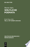 Weltliche Poemata : 1644.