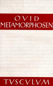 Metamorphosen : lateinisch-deutsch /