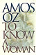 To know a woman /