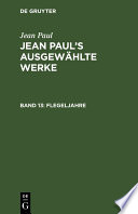 Jean Paul's ausgewählte Werke.