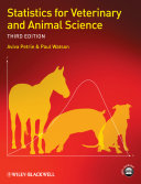 Statistics for veterinary and animal science /