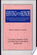 Serving with honor : the diary of Captain Eathan Allen Pinnell, Eighth Missouri Infantry (Confederate) /