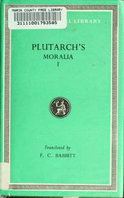 Plutarch's Moralia : in sixteen volumes