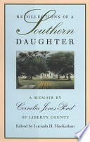 Recollections of a southern daughter : a memoir /