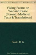 Viking poems on war and peace : a study in Skaldic narrative /