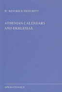 Athenian calendars and ekklesias /