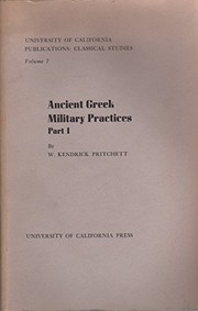Ancient Greek military practices, part 1