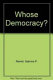Whose democracy? : nationalism, religion, and the doctrine of collective rights in post-1989 Eastern Europe /