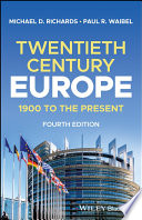 Twentieth-century Europe : 1900 to the present /