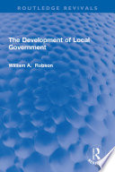 DEVELOPMENT OF LOCAL GOVERNMENT