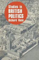 Studies in British politics: a reader in political sociology