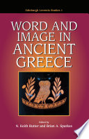 Word And Image In Ancient Greece /