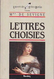 Lettres choisies /