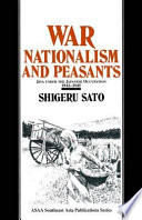 War, nationalism, and peasants : Java under the Japanese occupation, 1942-1945 /