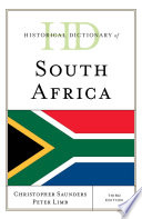 Historical dictionary of South Africa /