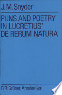 Puns and poetry in Lucretius De rerum natura /