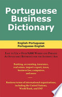 Portuguese business dictionary /