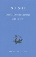 Commémorations = Dongpo ji /