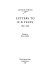 Letters to W.B. Yeats, 1892-1902 /