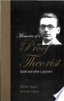 Memoirs of a proof theorist Gödel and other logicians /