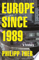 Europe since 1989 : a history /