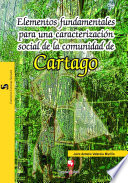 Elementos fundamentales para una caracterización social de la comunidad de Cartago /
