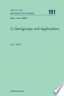 C₀-semigroups and applications