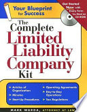 The complete limited liability company kit (+ CD-ROM)