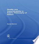 Reality and Impenetrability in Kant's Philosophy of Nature