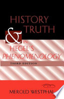 History & truth in Hegel's Phenomenology /