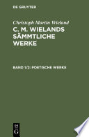 C. M. Wielands Sämmtliche Werke.